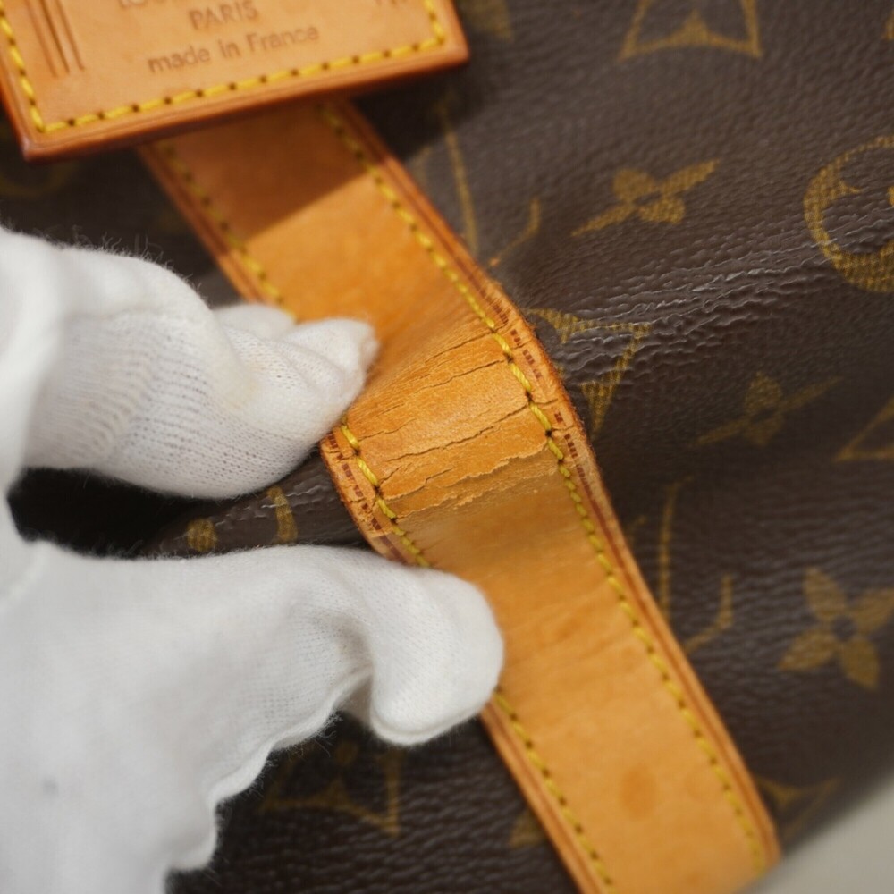 LOUIS VUITTON Brown Monogram Keepall 55 Boston Bag - Picture 8 of 16
